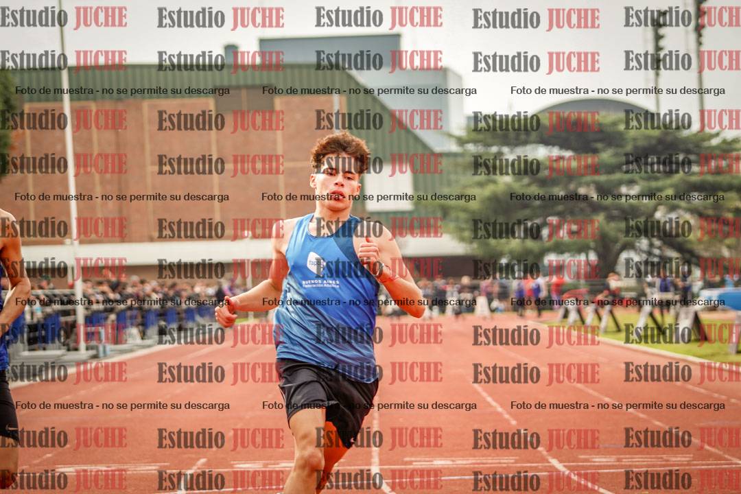 Fotos de los 100 m llanos de varones - decatlón 1