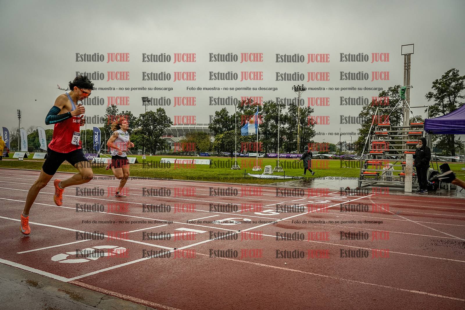 Fotos de los 400 m de varones