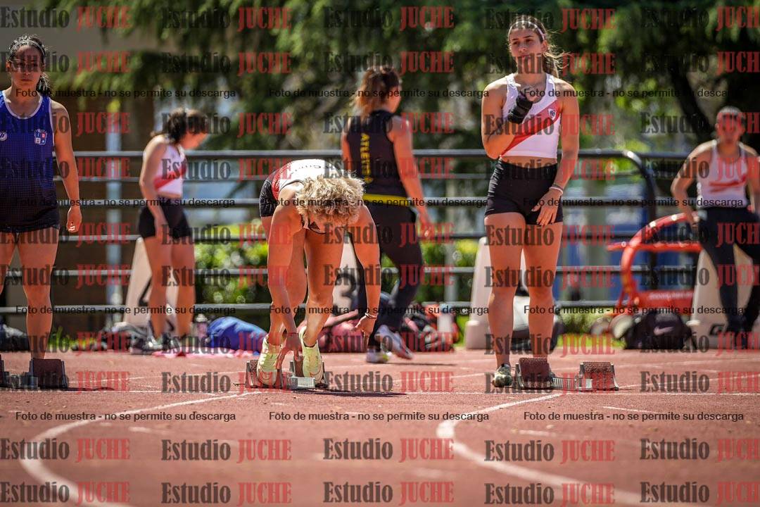 Fotos de los 100 m llanos de mujeres