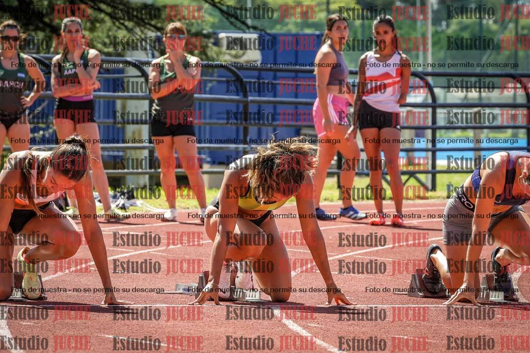 Fotos de los 100 m llanos de mujeres