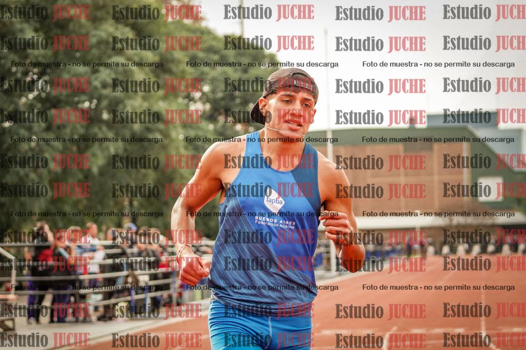 Fotos de los 100 m llanos de varones - decatlón 1