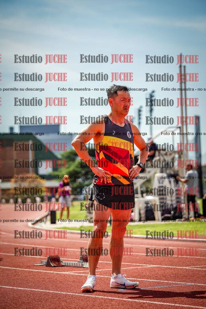 Fotos de los 400 m llanos de varones