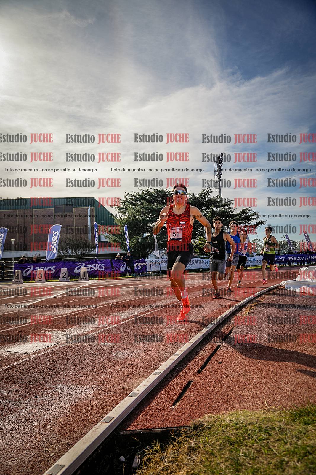 Fotos de los 800 m de varones