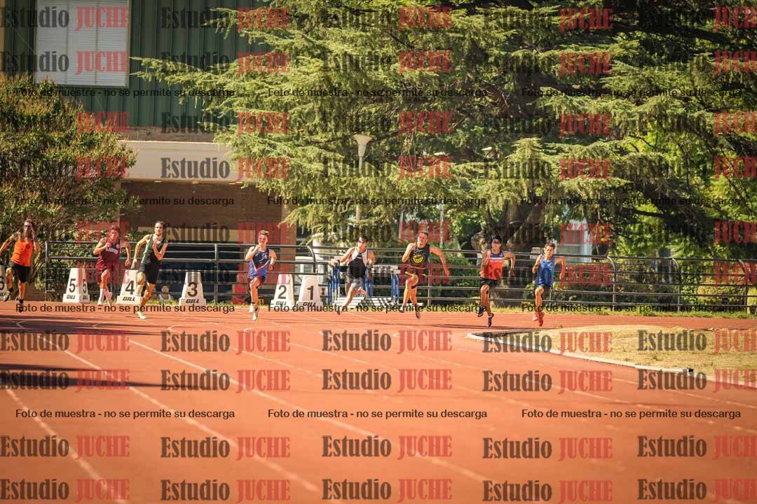 Fotos de los 200 m llanos de varones