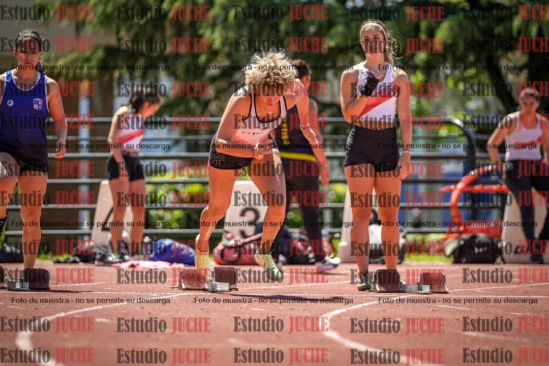 Fotos de los 100 m llanos de mujeres