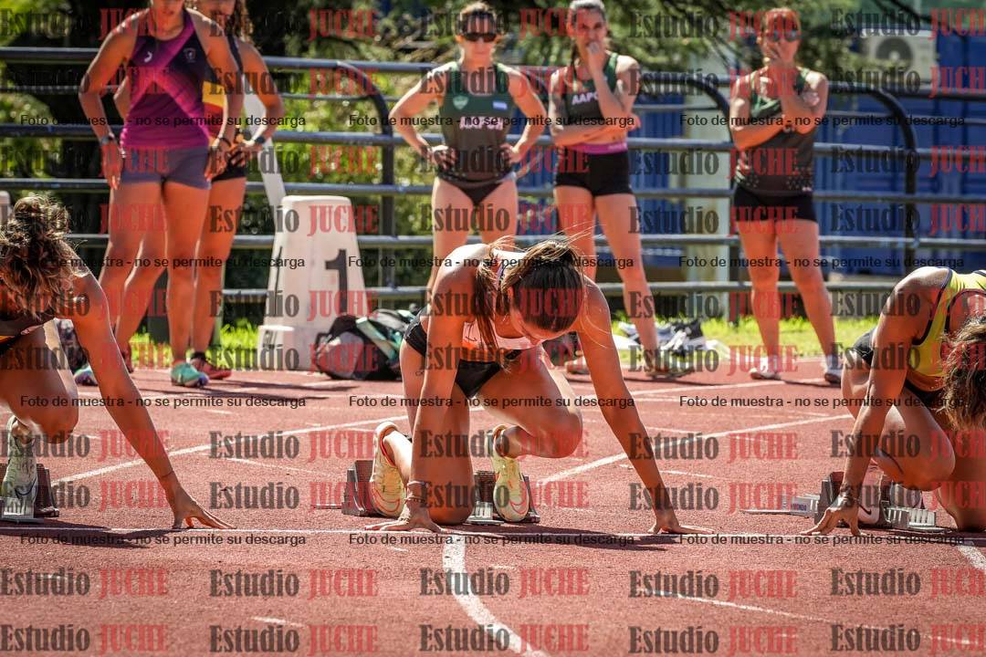 Fotos de los 100 m llanos de mujeres