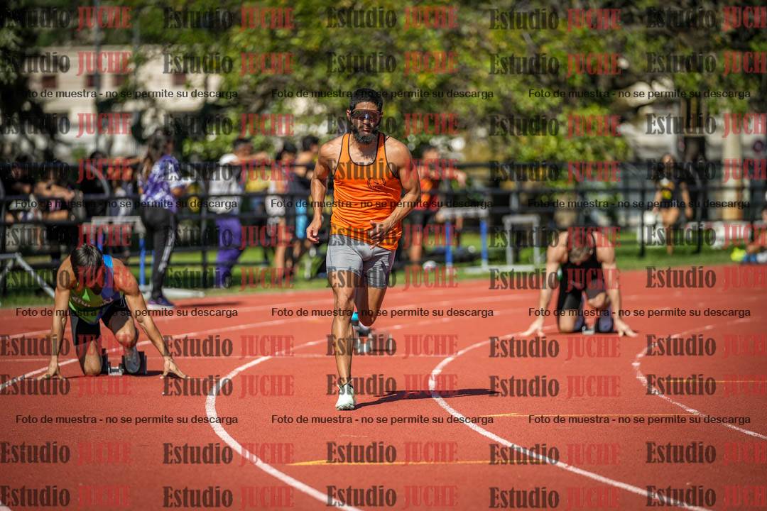 Fotos de los 200 m llanos de varones