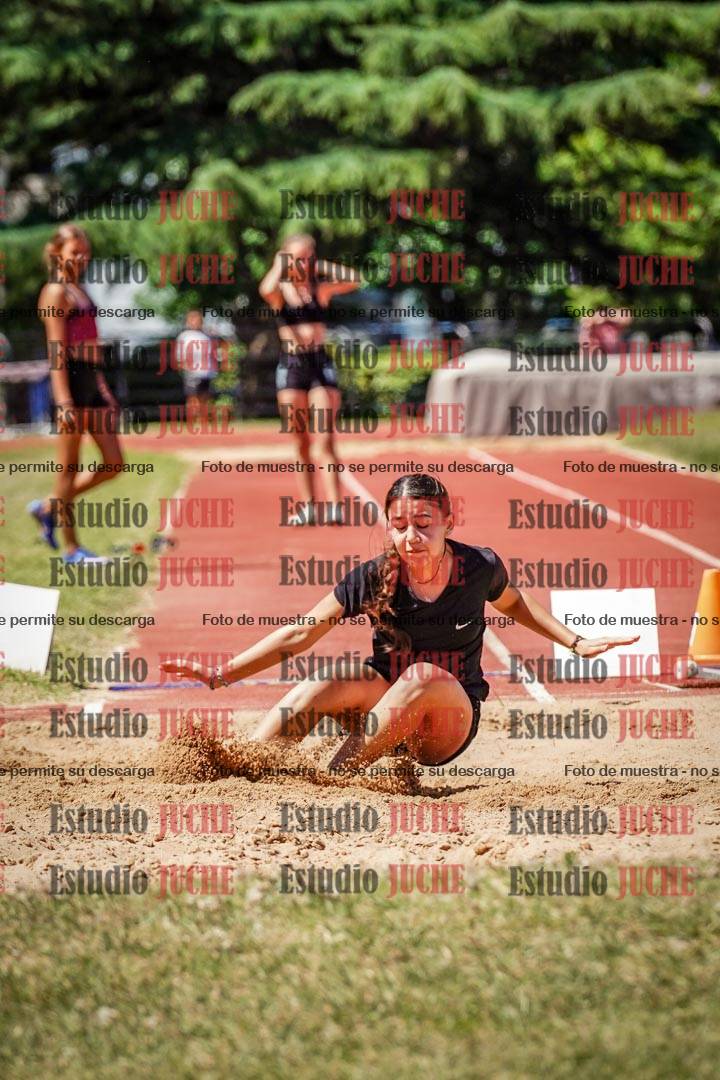 Fotos del salto en largo de mujeres - U14