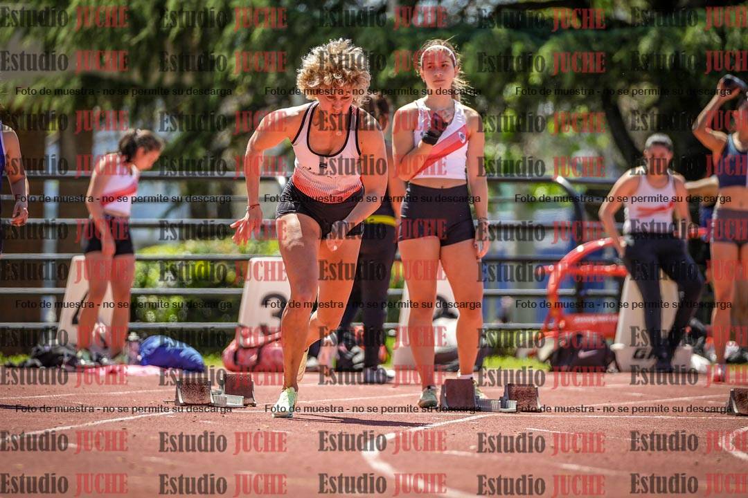 Fotos de los 100 m llanos de mujeres