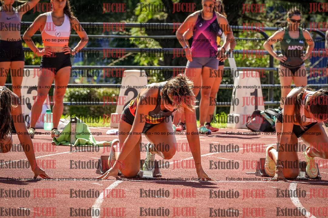 Fotos de los 100 m llanos de mujeres