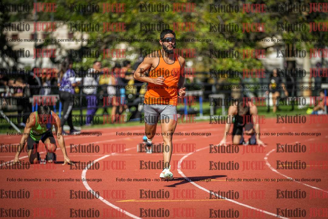 Fotos de los 200 m llanos de varones
