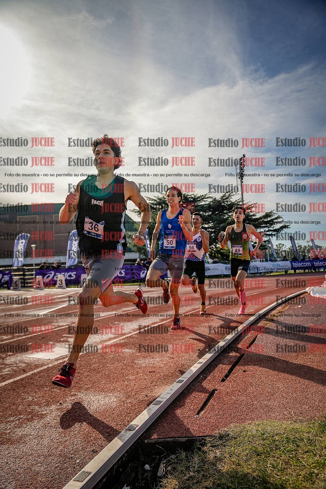 Fotos de los 800 m de varones