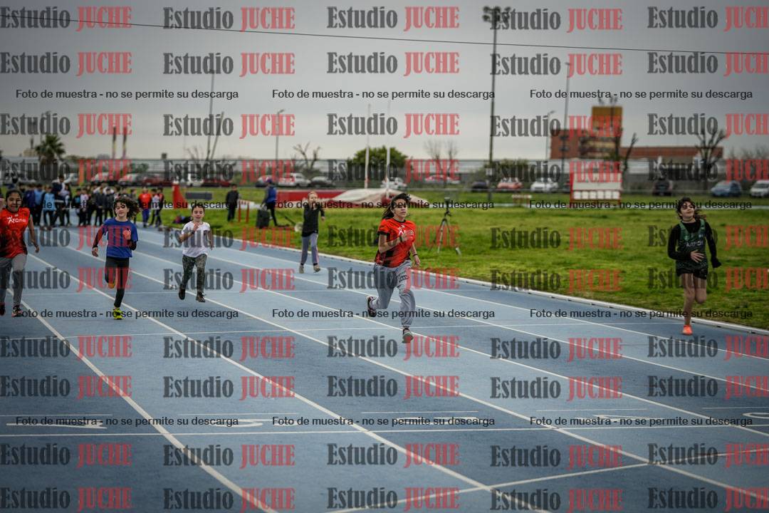Fotos de los 50 m llanos de mujeres - U12