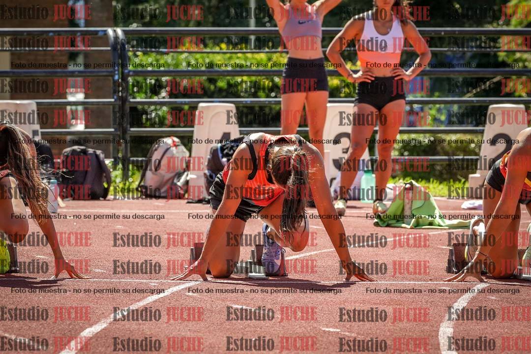Fotos de los 100 m llanos de mujeres