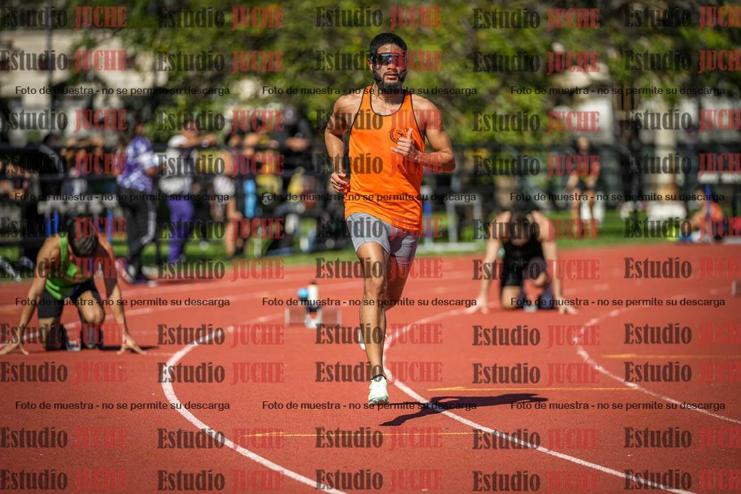 Fotos de los 200 m llanos de varones