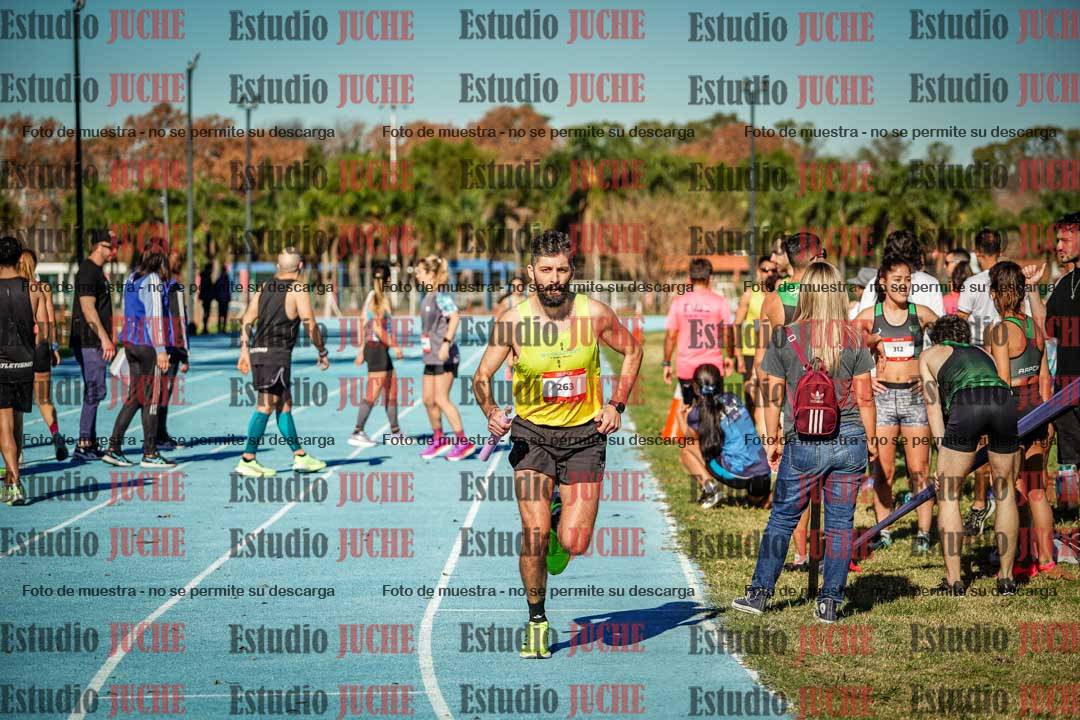 Fotos durante los relevos