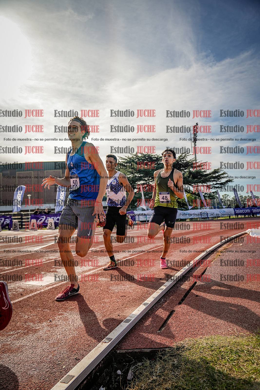 Fotos de los 800 m de varones