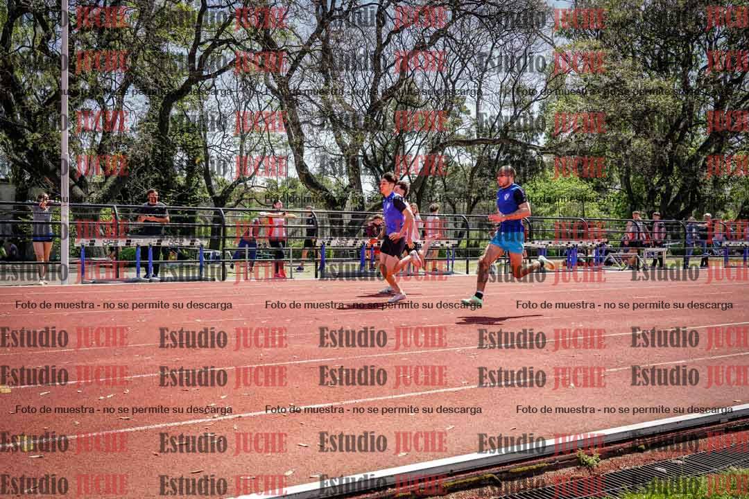 Fotos de los 100 m llanos de varones