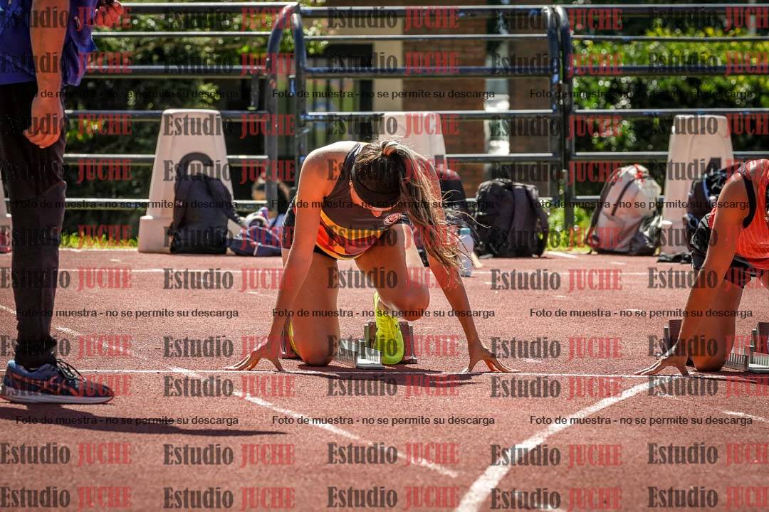 Fotos de los 100 m llanos de mujeres