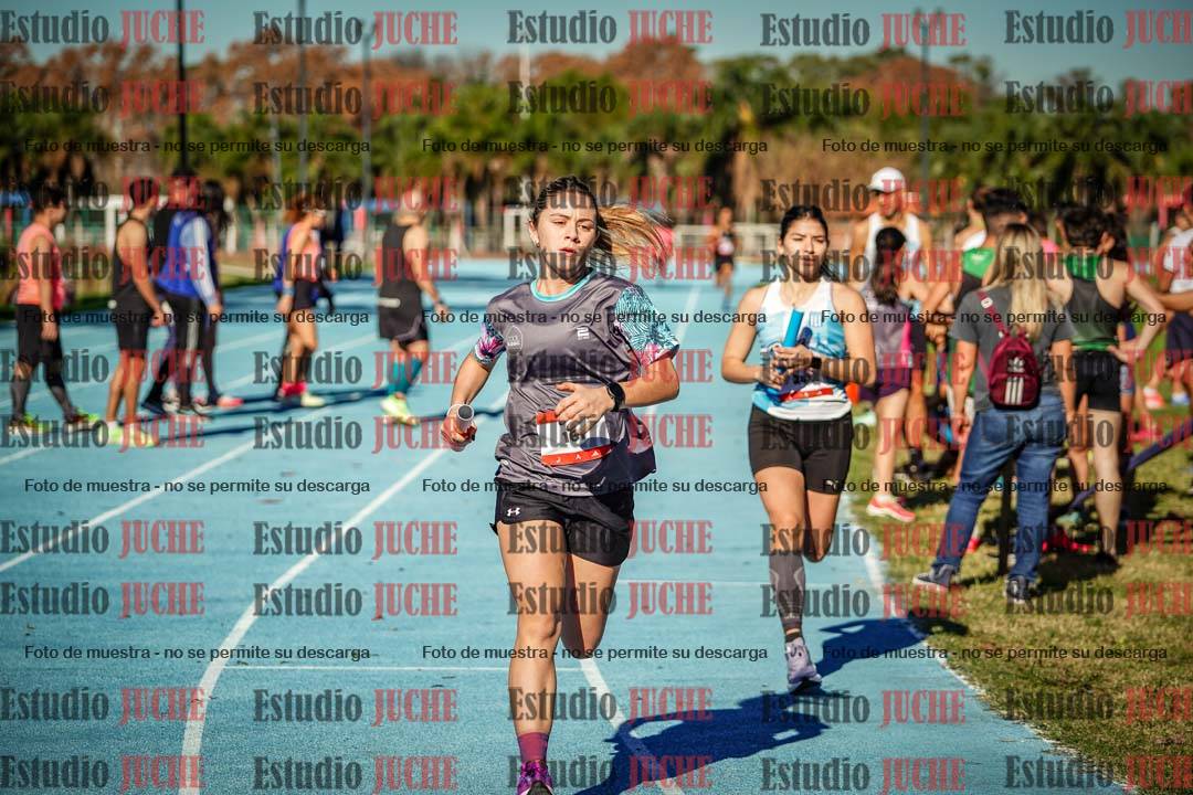 Fotos durante los relevos