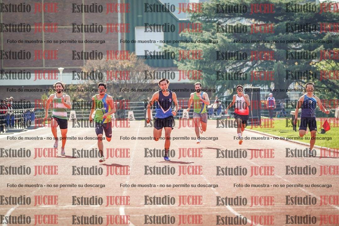 Fotos de los 200 m llanos de varones