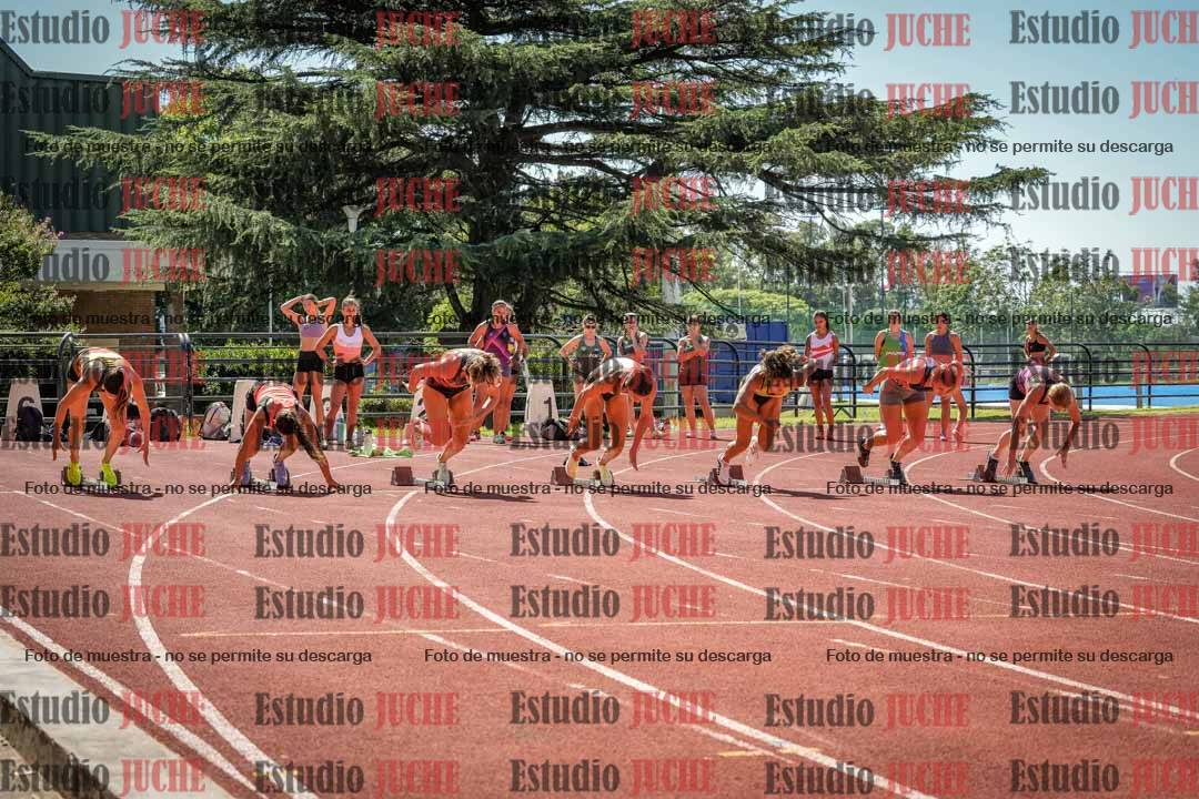 Fotos de los 100 m llanos de mujeres