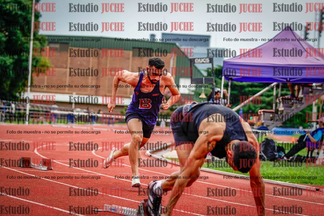 Fotos de los 400 m con vallas de varones