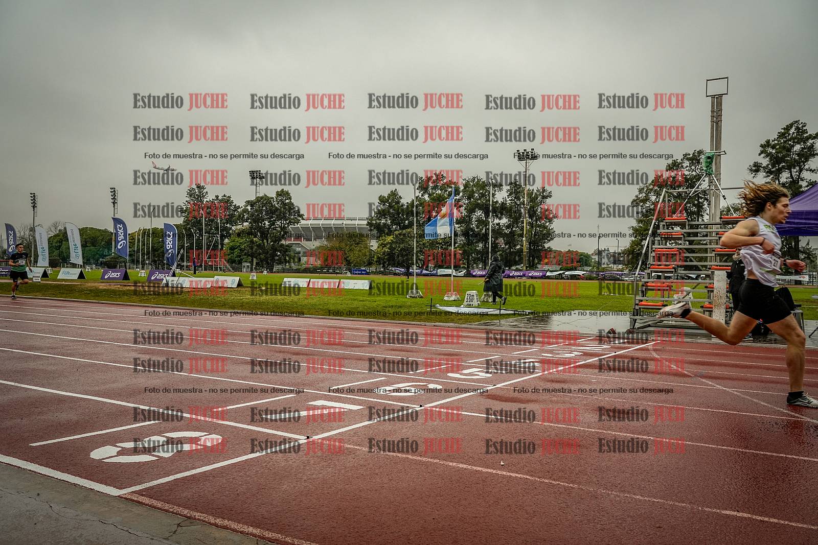 Fotos de los 400 m de varones