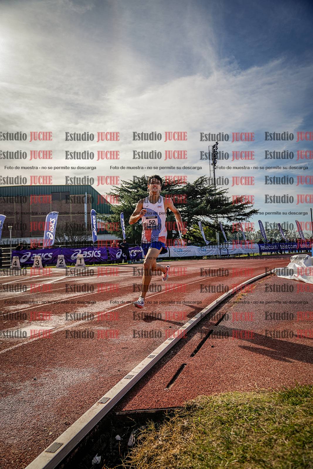 Fotos de los 800 m de varones