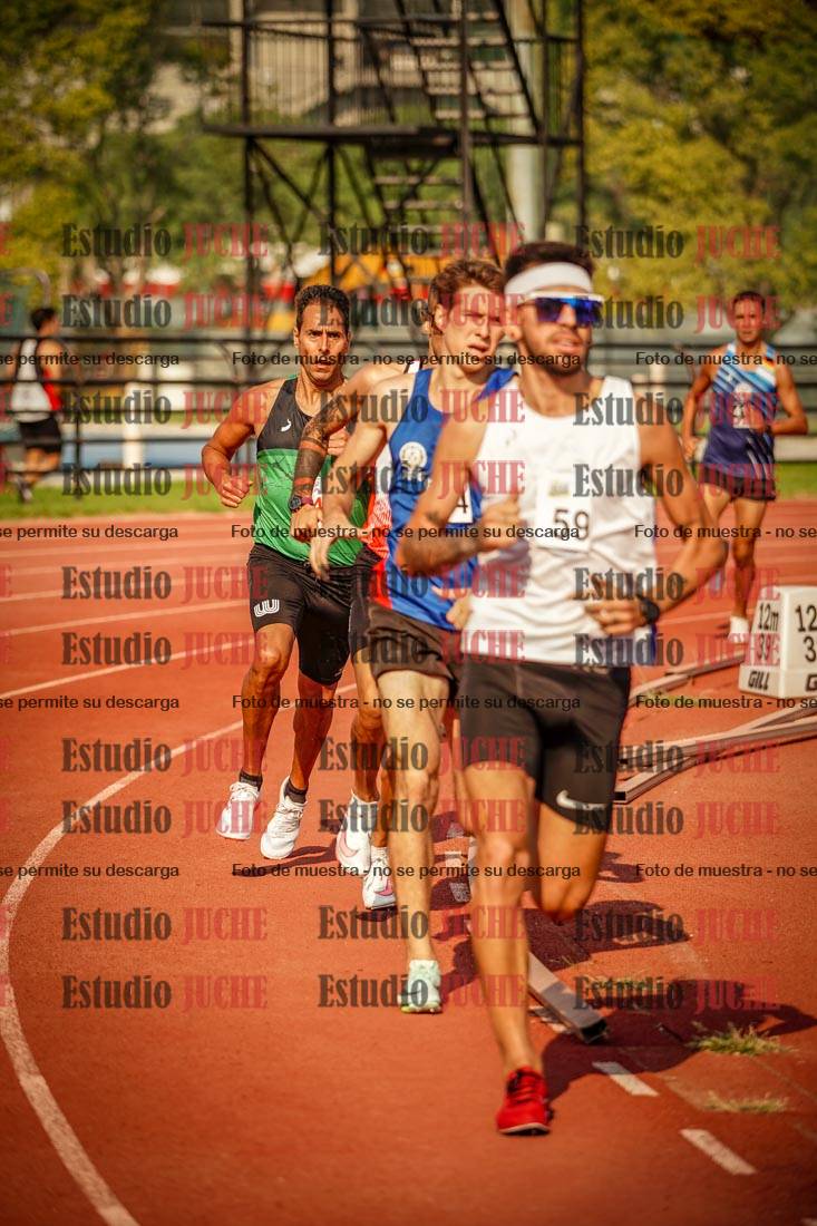 Fotos de los 1500 m llanos de varones