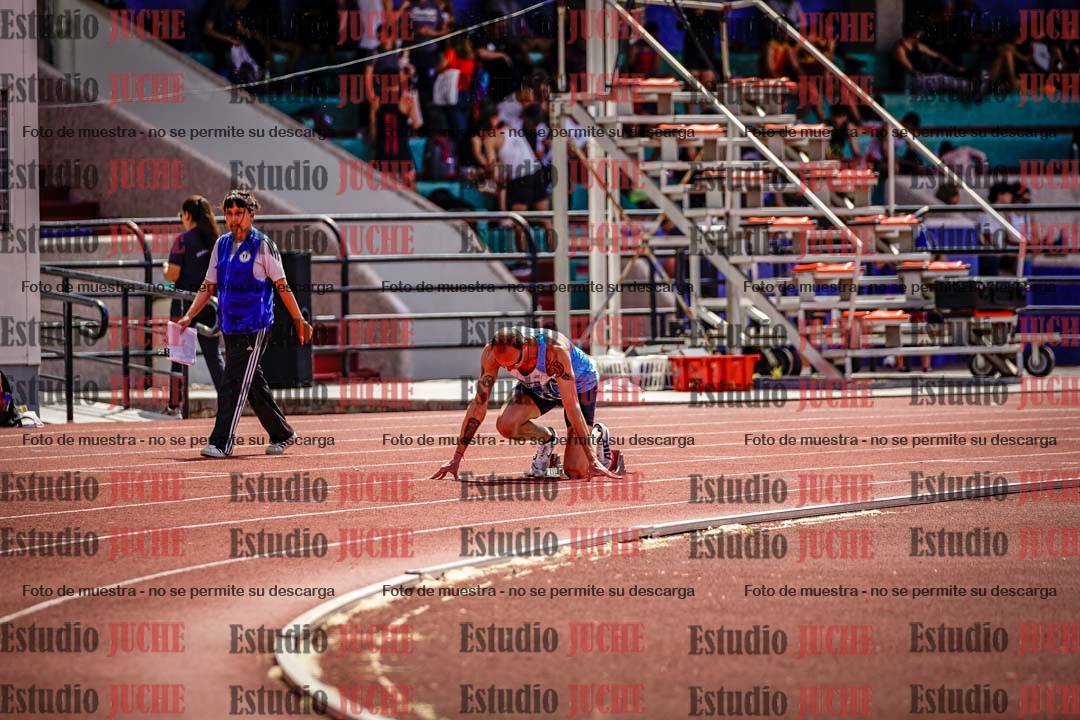 Fotos de los 400 m llanos de varones