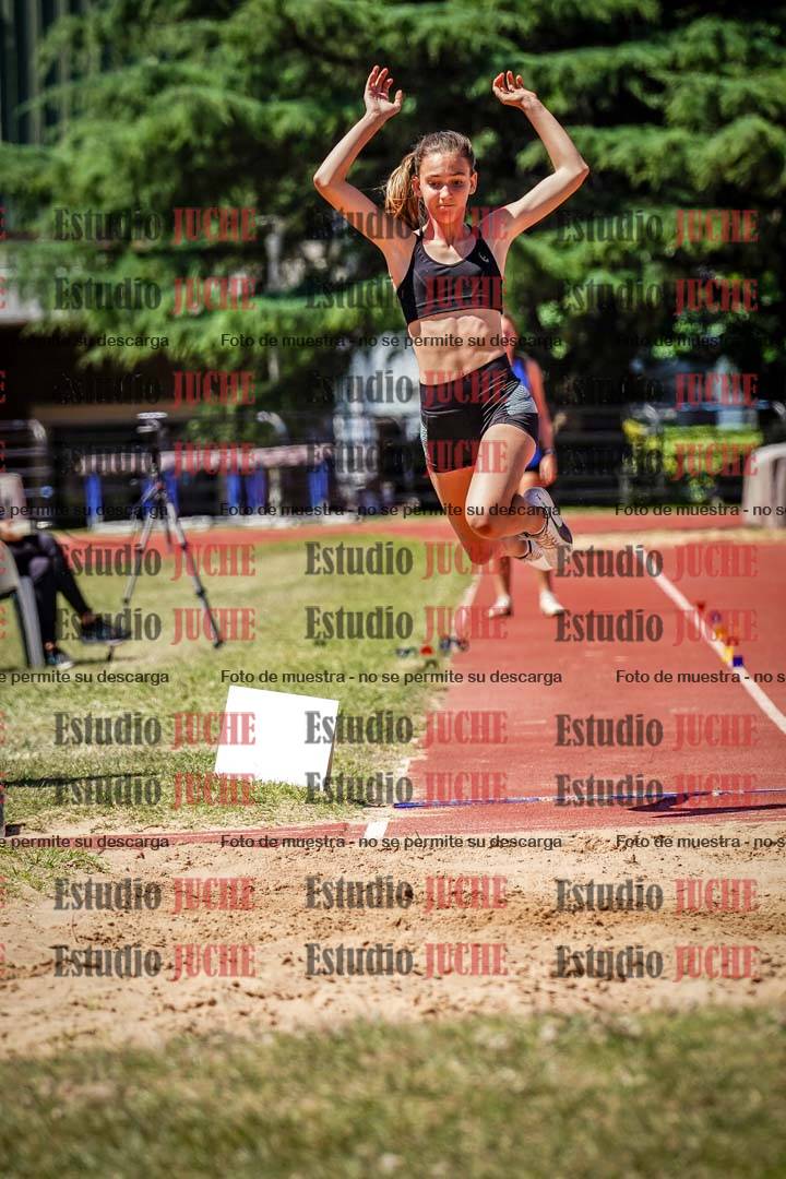 Fotos del salto en largo de mujeres - U14