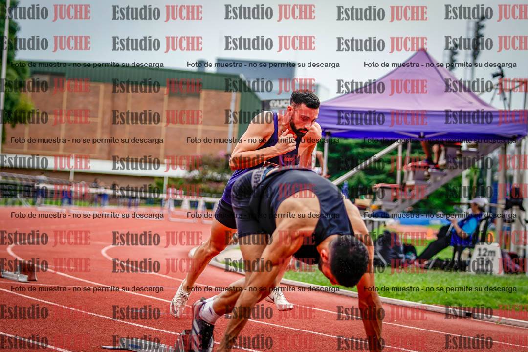 Fotos de los 400 m con vallas de varones