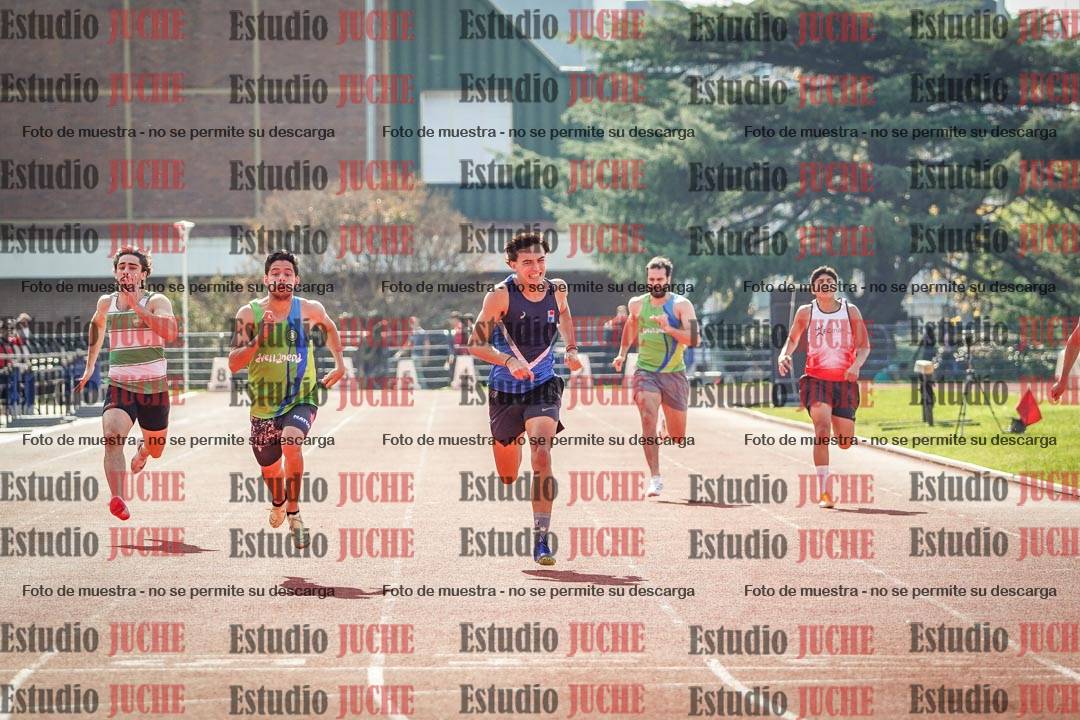 Fotos de los 200 m llanos de varones