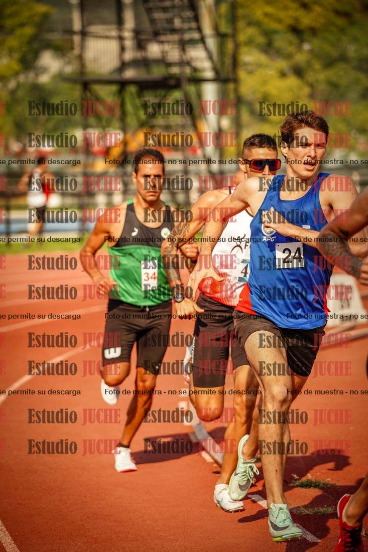 Fotos de los 1500 m llanos de varones