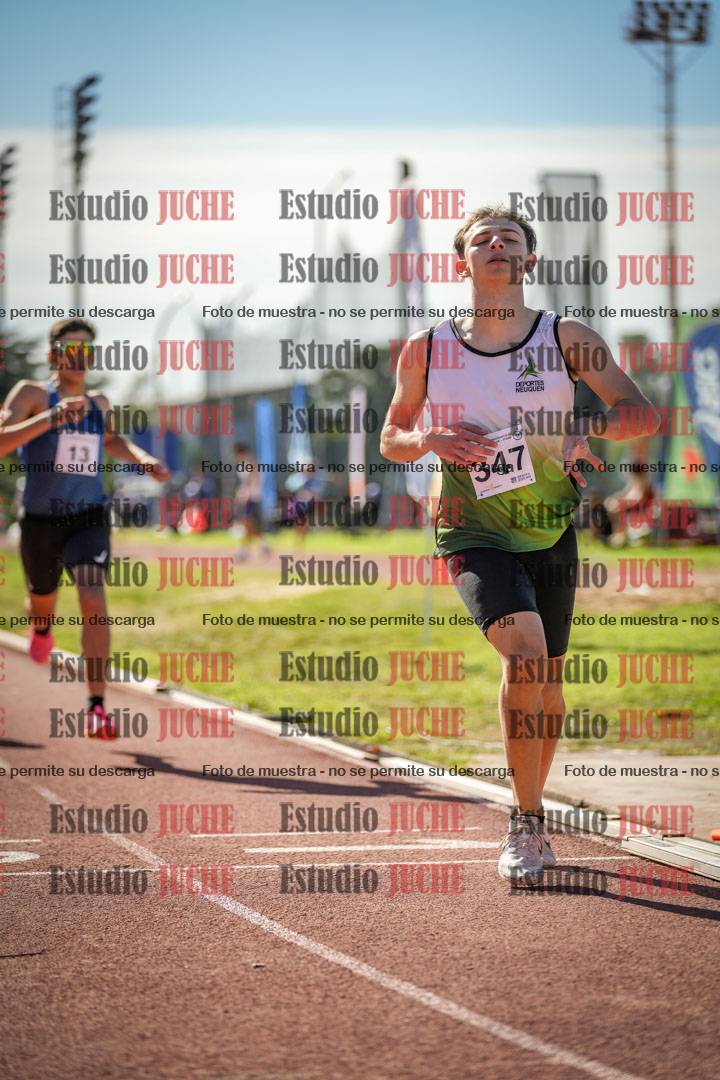 Fotos de los 800 m llanos de varones