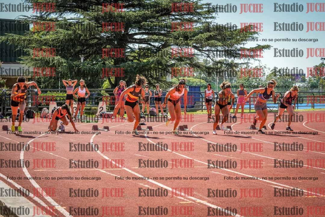 Fotos de los 100 m llanos de mujeres