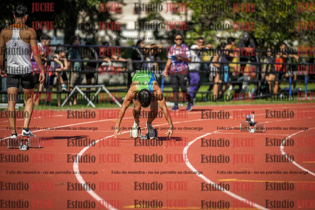 Fotos de los 200 m llanos de varones