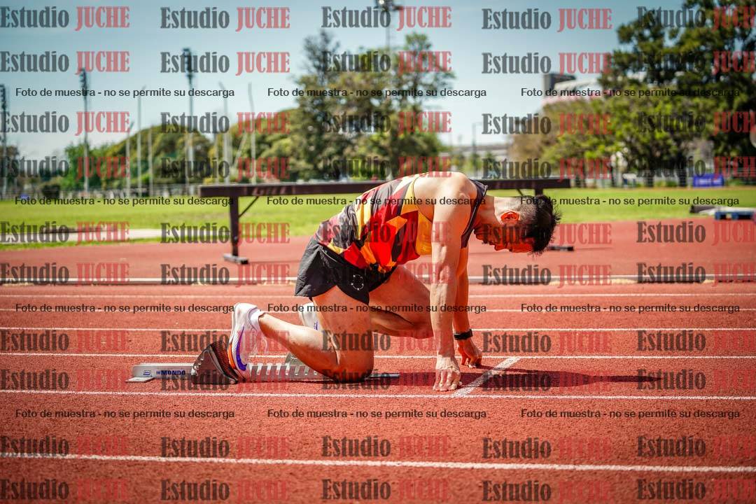 Fotos de los 400 m llanos de varones