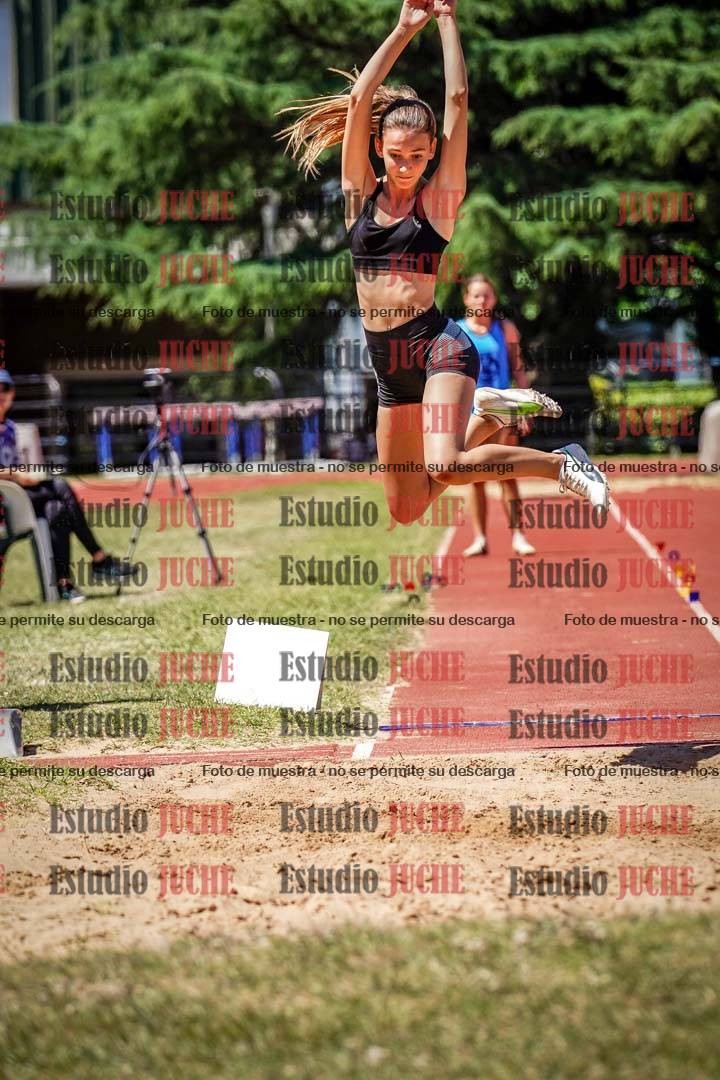 Fotos del salto en largo de mujeres - U14