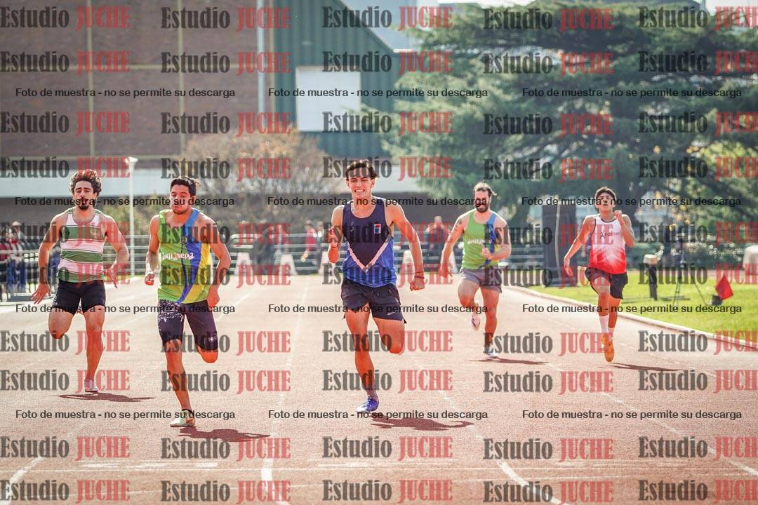 Fotos de los 200 m llanos de varones