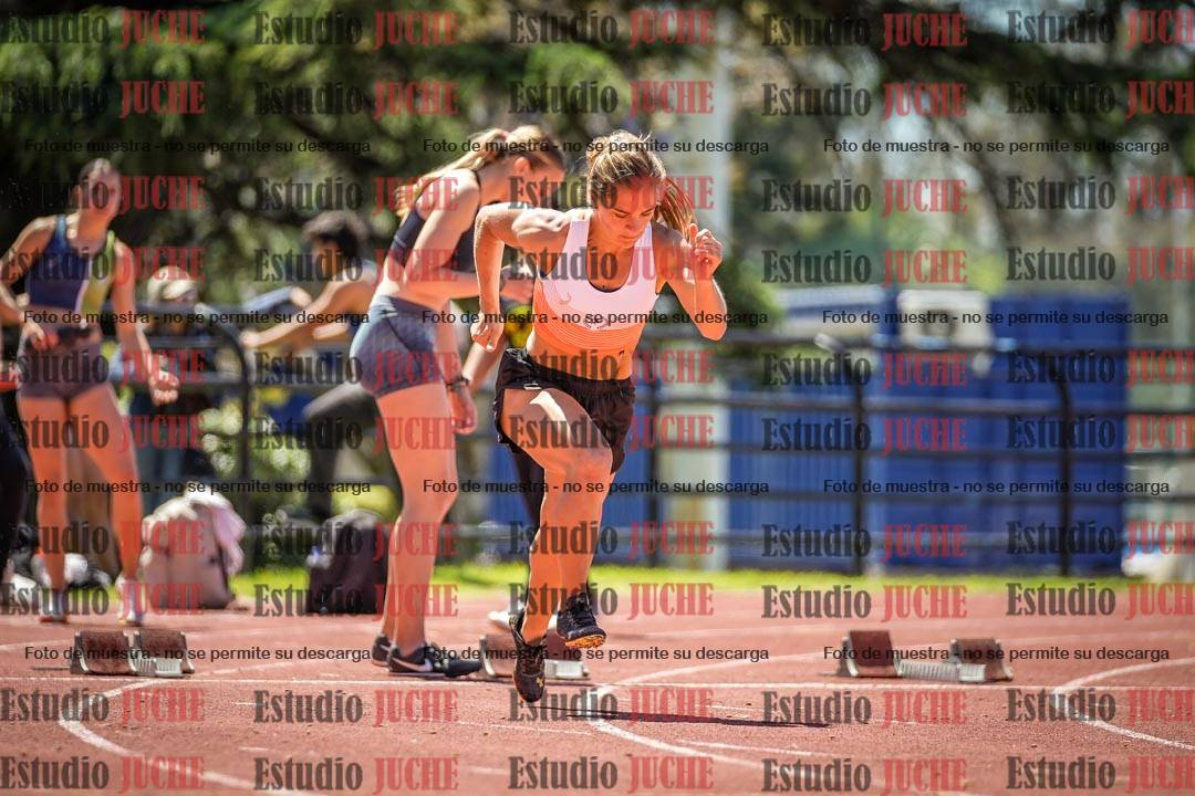 Fotos de los 100 m llanos de mujeres