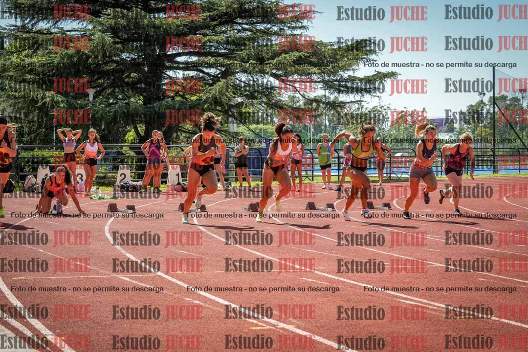 Fotos de los 100 m llanos de mujeres