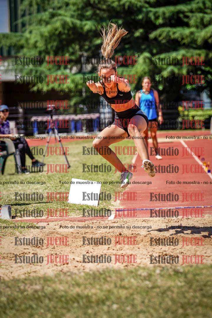 Fotos del salto en largo de mujeres - U14