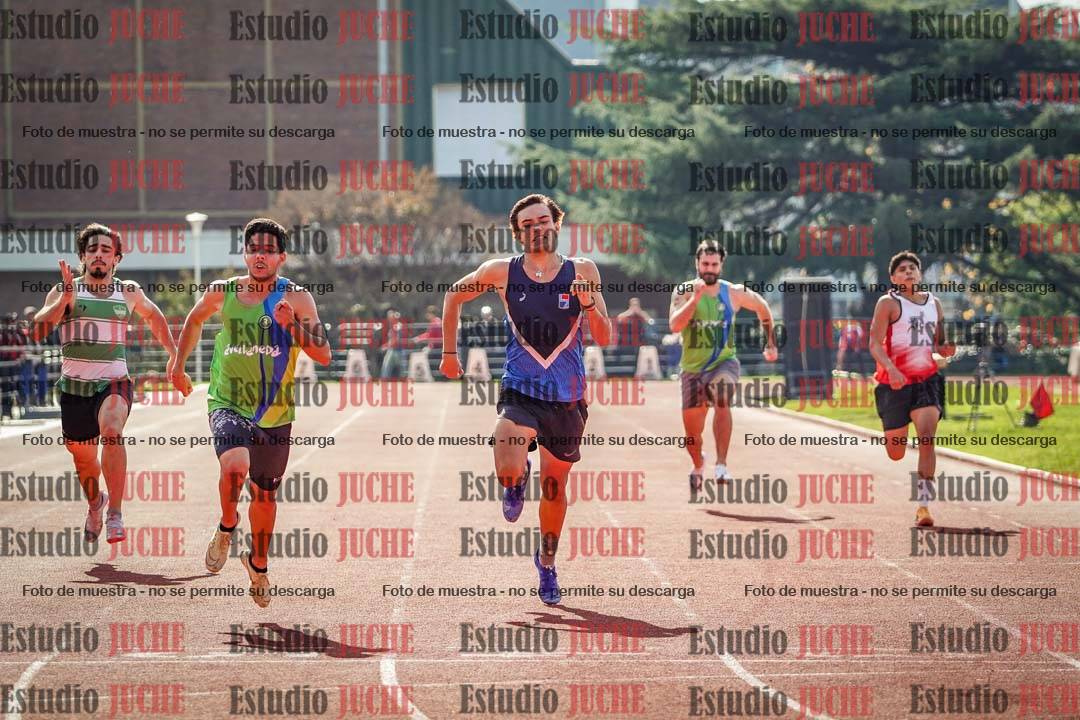 Fotos de los 200 m llanos de varones