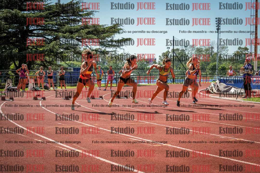 Fotos de los 100 m llanos de mujeres