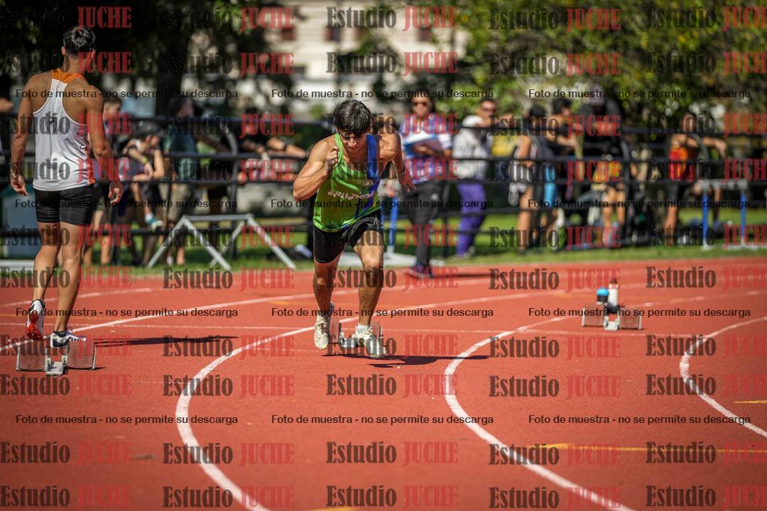 Fotos de los 200 m llanos de varones
