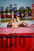 Fotos del salto en alto de mujeres y varones - U15