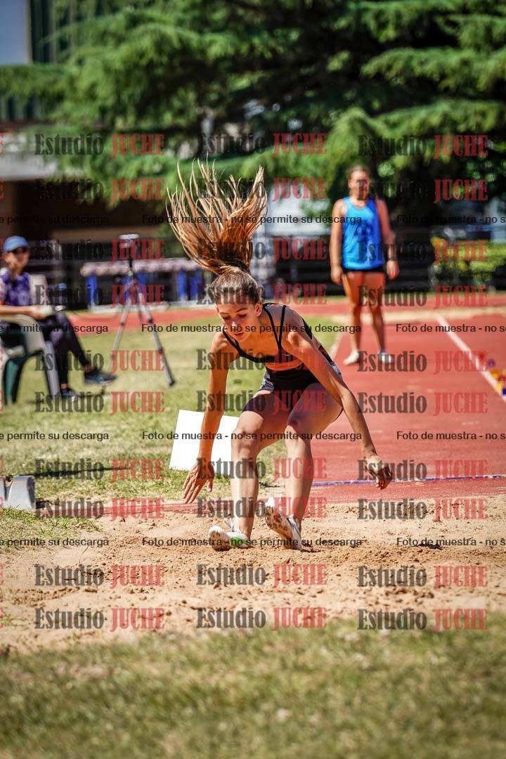 Fotos del salto en largo de mujeres - U14