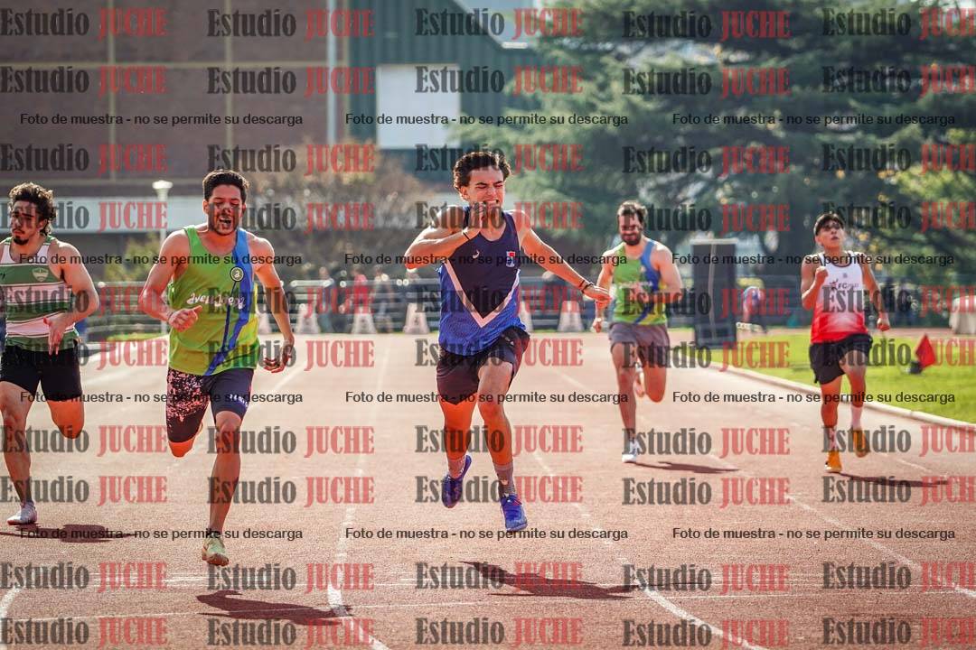 Fotos de los 200 m llanos de varones